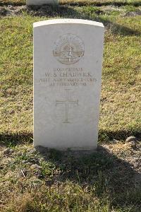 Ismailia War Memorial Cemetery - Chadwick, Walter Steele